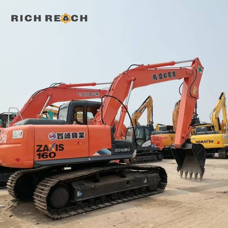 Stick section of a 2023 Hitachi ZX160 excavator, low hours, priced at $29,300